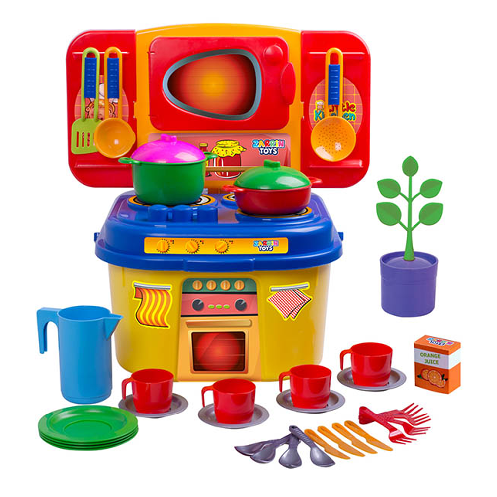 آشپزخانه کوچک مدل M3 زرین تویز - Image 2