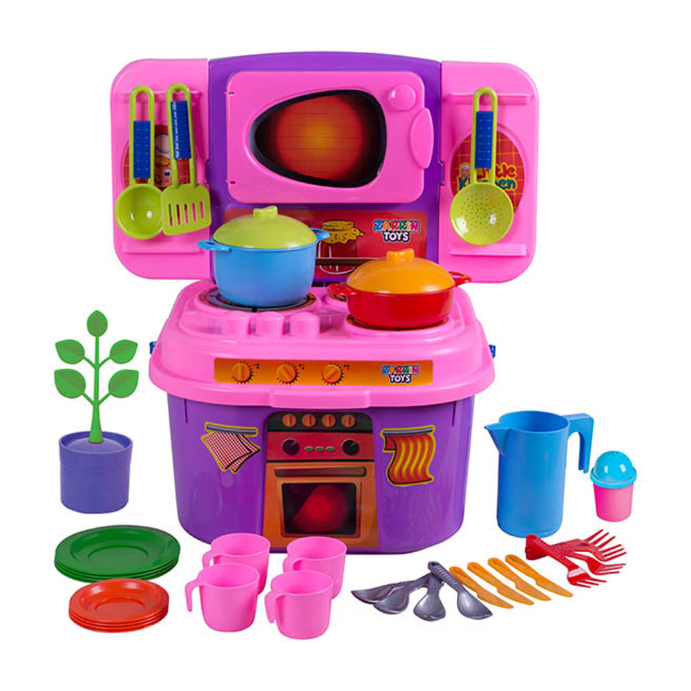 آشپزخانه کوچک مدل M3 زرین تویز