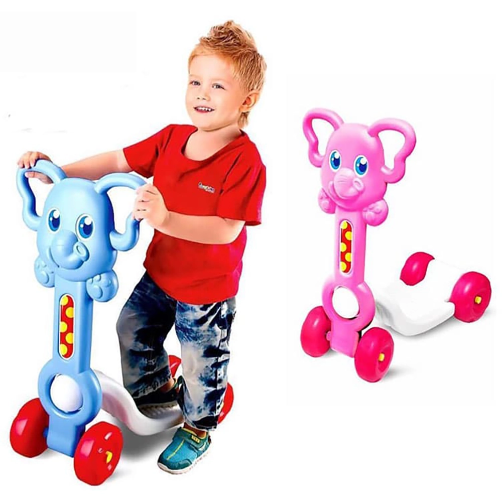 اسباب بازی اسکوتر طرح عروسکی فیل نوباوه - Image 3