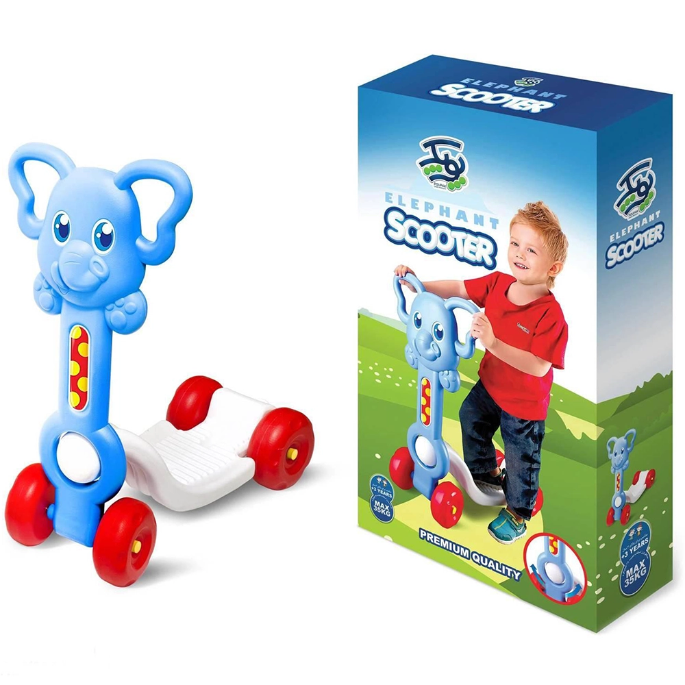 اسباب بازی اسکوتر طرح عروسکی فیل نوباوه - Image 5