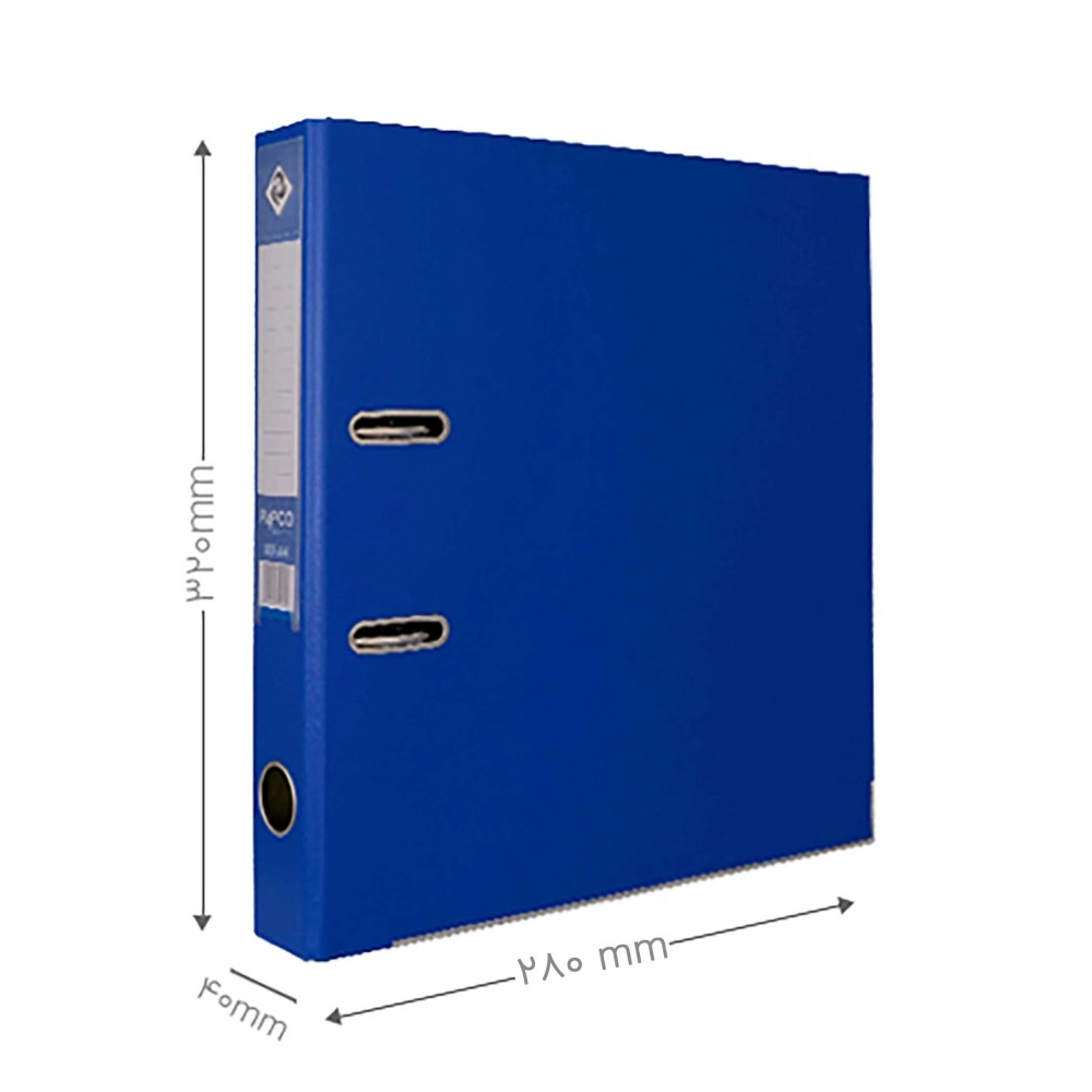 زونکن A4 رویه کتان عطف 4 سانتی متر پاپکو مدل A4-807 - Image 3