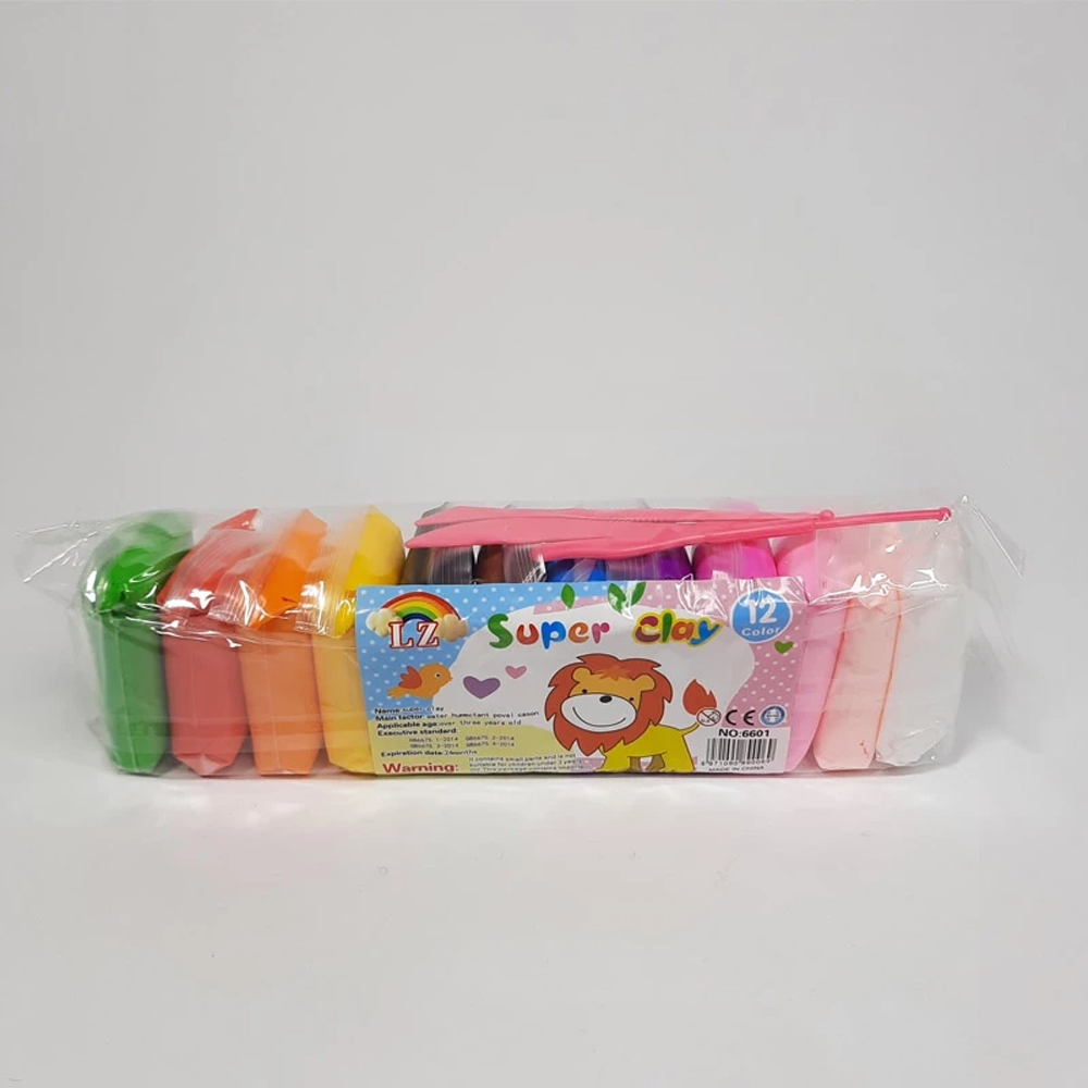 خمیر بازی کلی بسته 12 رنگی - Image 4