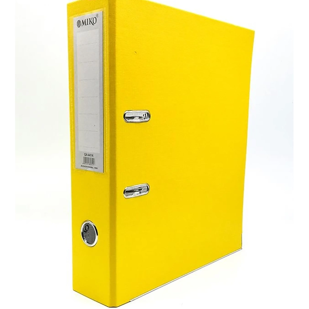 زونکن A4 عطف 8 سانتی متر رویه کتان میکو MIKO Z1444 بسته 4 عددی - Image 7