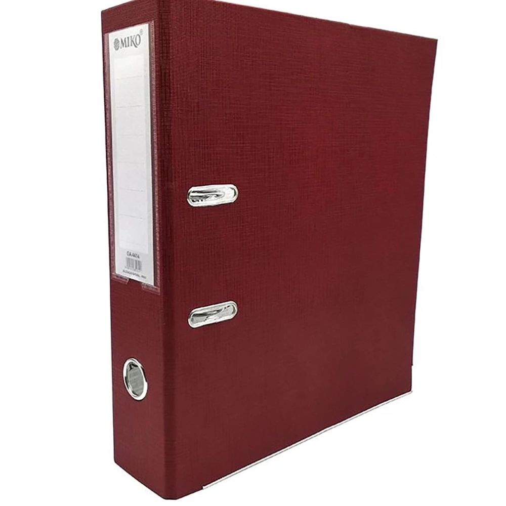 زونکن A4 عطف 8 سانتی متر رویه کتان میکو MIKO Z1444 بسته 4 عددی - Image 8