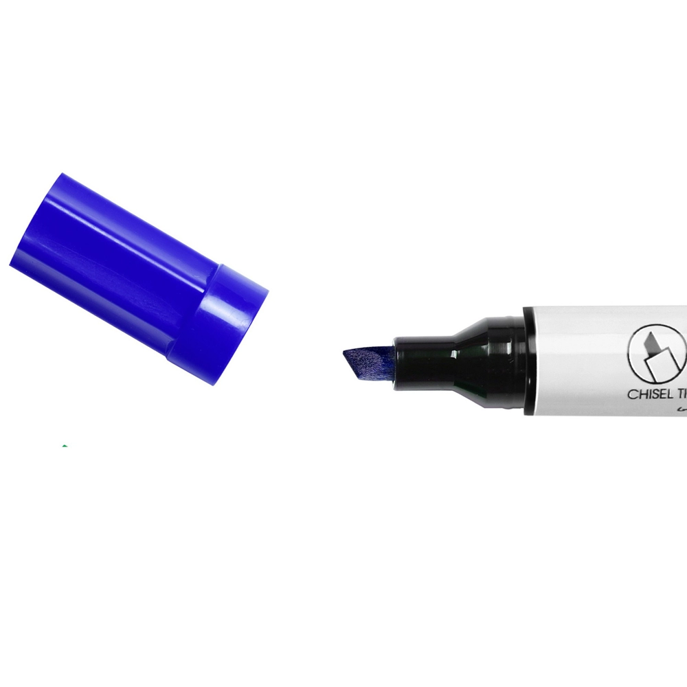 ماژیک وایت برد آبی نوک تخت سلنا مدل SP124 - Image 2