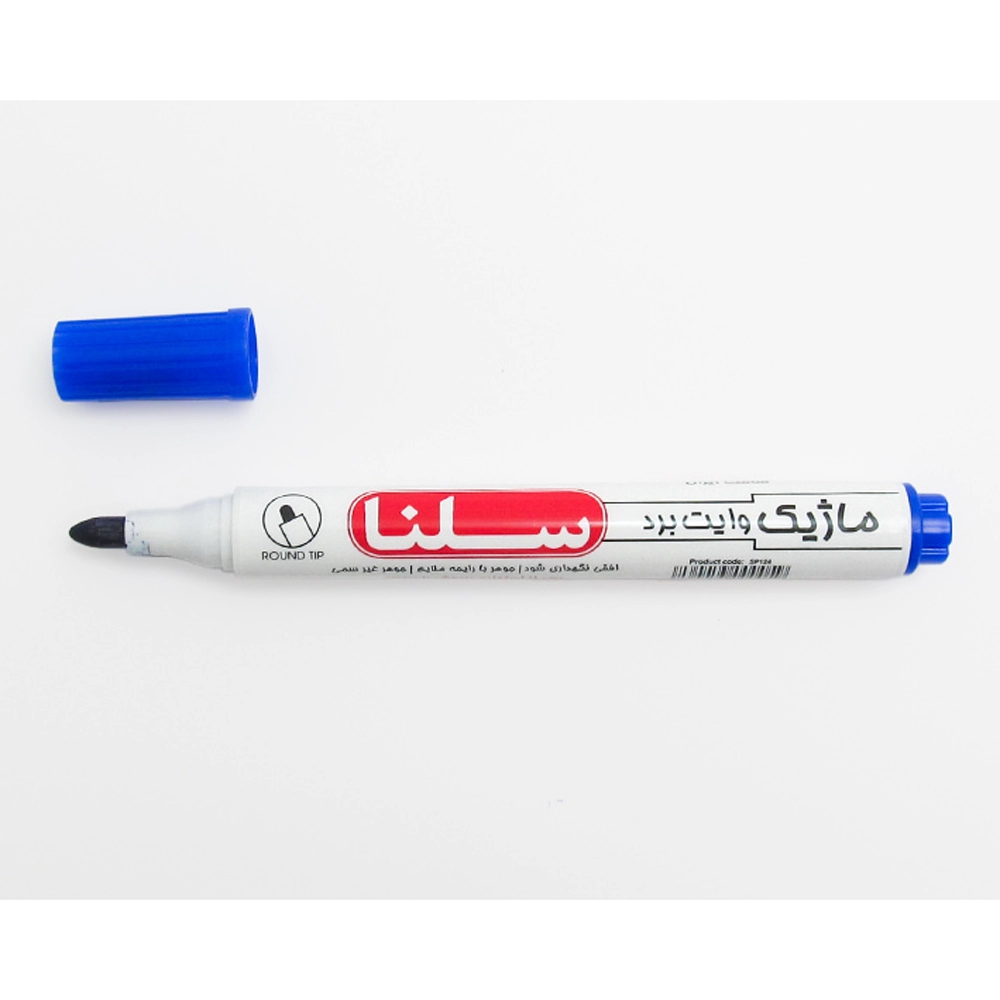 ماژیک وایت برد آبی نوک گرد سلنا مدل SP124 - Image 5