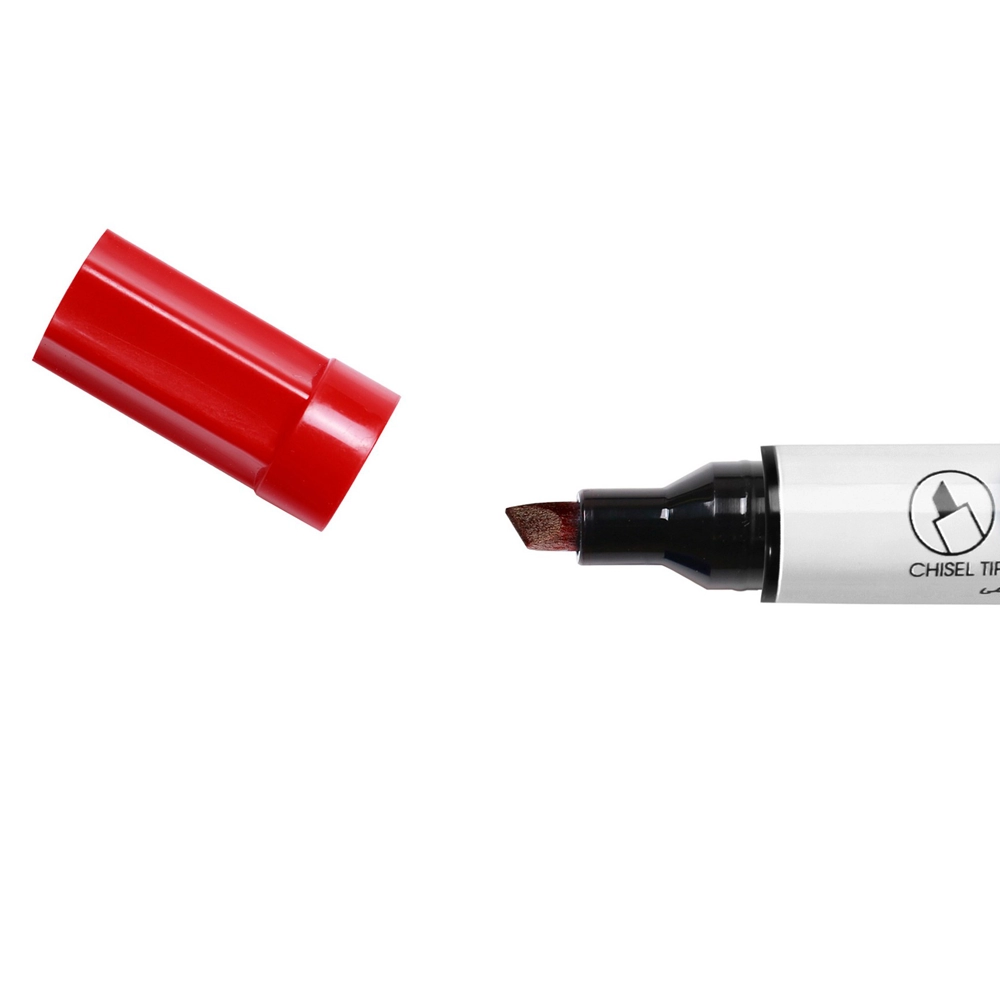 ماژیک وایت برد قرمز نوک تخت سلنا مدل SP124 - Image 3