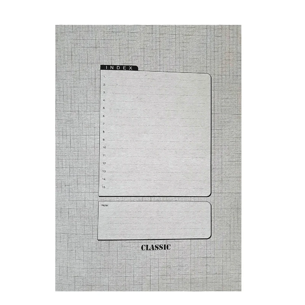 پوشه مقوایی طرح ابر و باد رنگ مختلف - Image 2