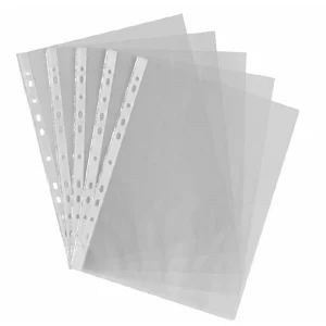 کاور پلاستیکی کاغذ A4 ضخامت 8 میکرون دیپلمات بسته 100 عددی