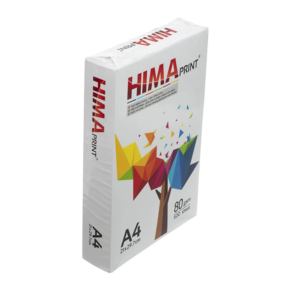کاغذ A4 هیما 80 گرمی بسته 500 عددی - Image 4