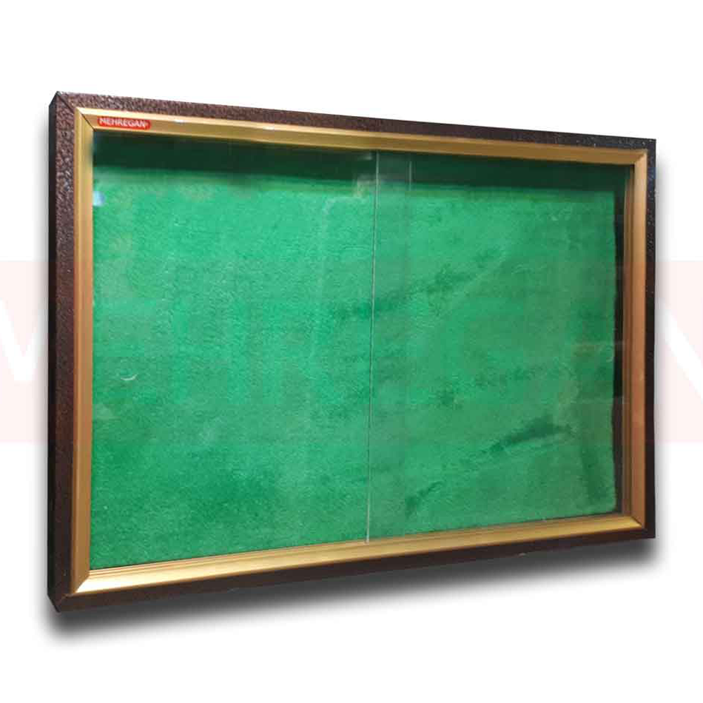 تابلو اعلانات شیشه خور فلزی (با قفل بدون شیشه) - Image 2