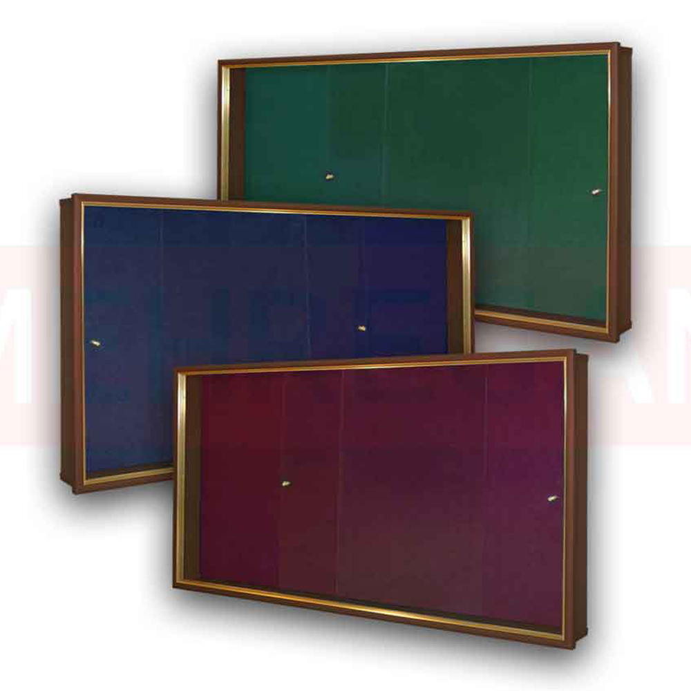 تابلو اعلانات شیشه خور فلزی (با قفل بدون شیشه) - Image 4