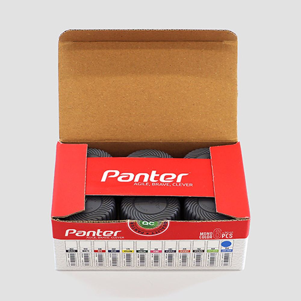 نانو پوشرنگ گواش تک رنگ مختلف بسته 6 عددی کدGP 711 - Image 3