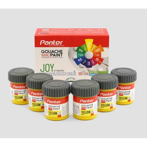 نانو پوشرنگ گواش تک رنگ مختلف بسته 6 عددی کدGP 711