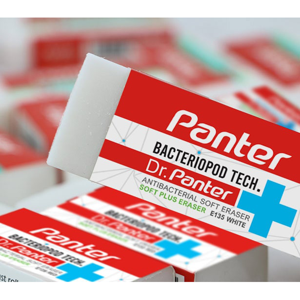 پاک کن پنتر باکتریوپاد بزرگ Soft Plus سفید کد E135 - Image 4