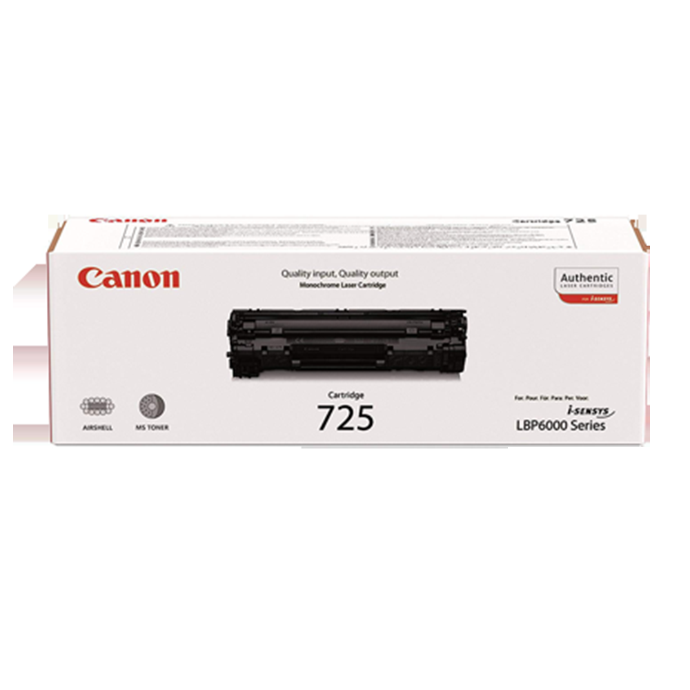 کارتریج کانن تونر لیزری مدل 725 مشکی - Image 2
