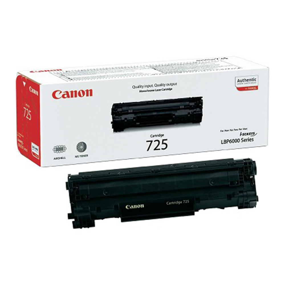 کارتریج کانن تونر لیزری مدل 725 مشکی