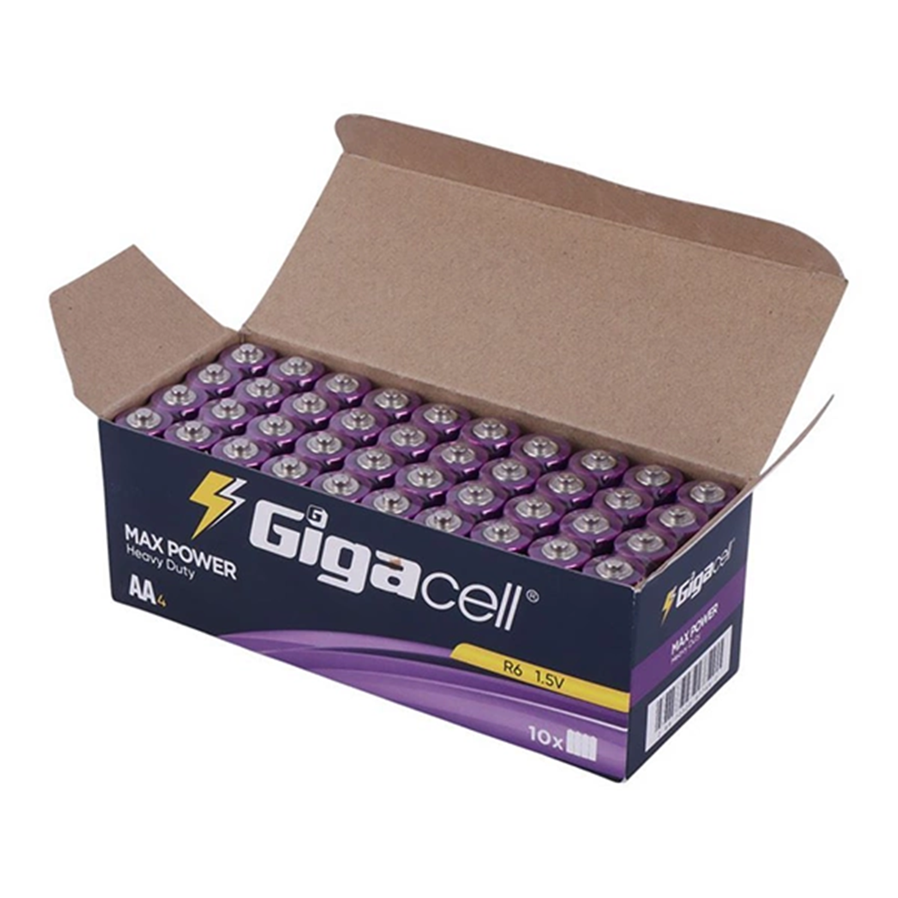 باتری نیم قلمی گیگاسل بسته 4 عددی - Image 4