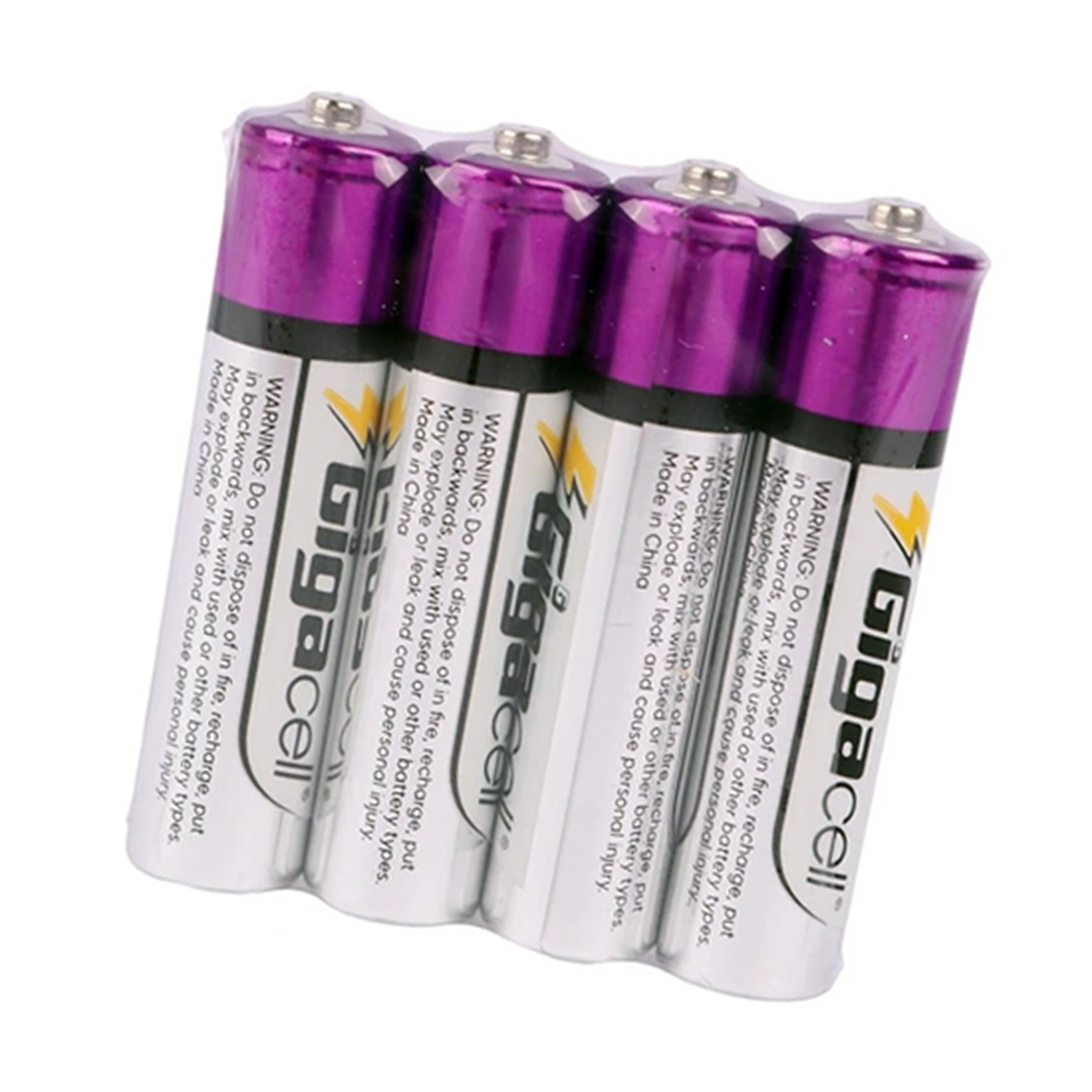 باتری نیم قلمی گیگاسل بسته 4 عددی - Image 2