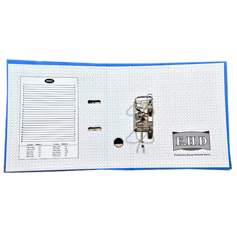 زونکن A4 کتان عطف 4 سانتی متر اتحاد بسته 4 عددی - Image 3