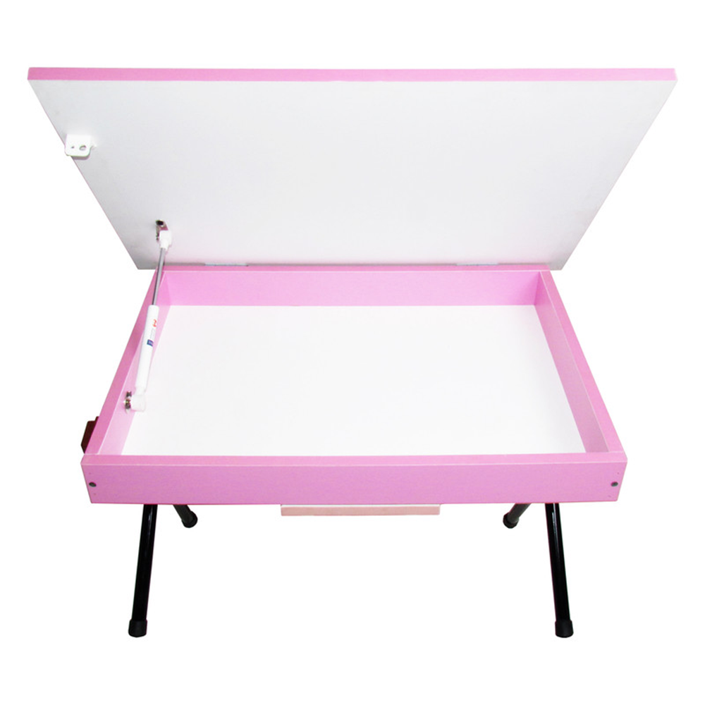 میز تحریر پایه کوتاه فانتزی طرح دختر چکمه پوش - Image 3