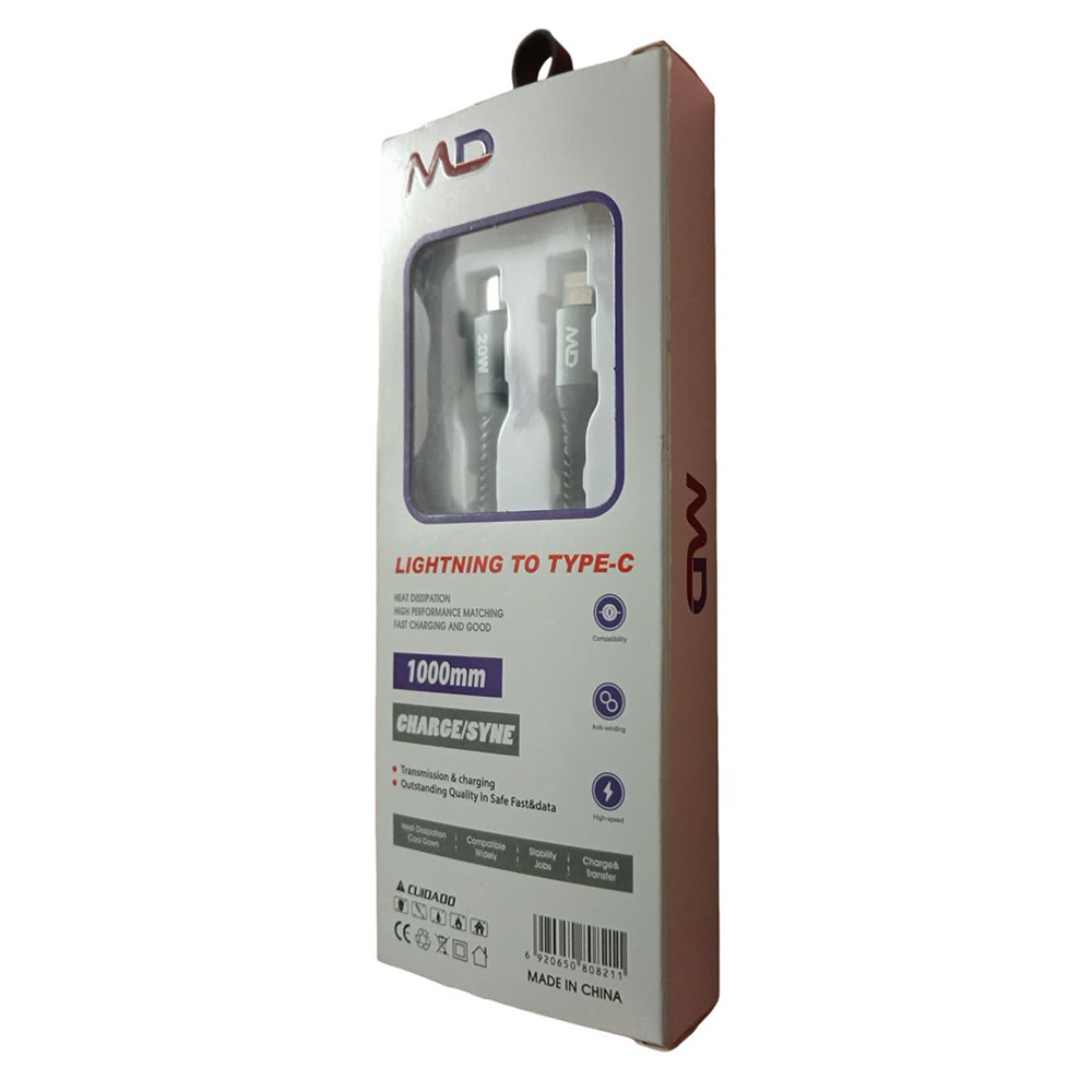 کابل شارژر موبایل ام دی MD مدل MD-CL07 - Image 5