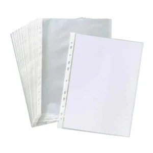 کاور پلاستیکی کاغذ A4 نیک آور بسته 100 عددی