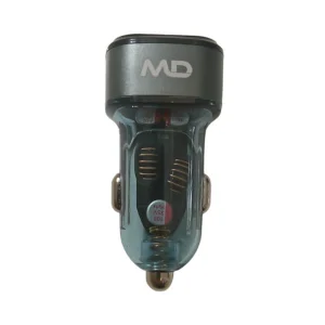 شارژر فندکی کریستالی ام دی MD مدل MC-70 رنگ آبی