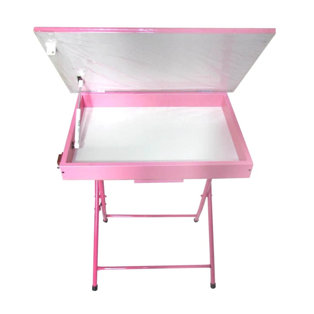 میزوصندلی تاشو باکسدار طرح دختر چکمه پوش - Image 3