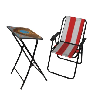 میز و صندلی نماز تاشو مبله طرح محراب