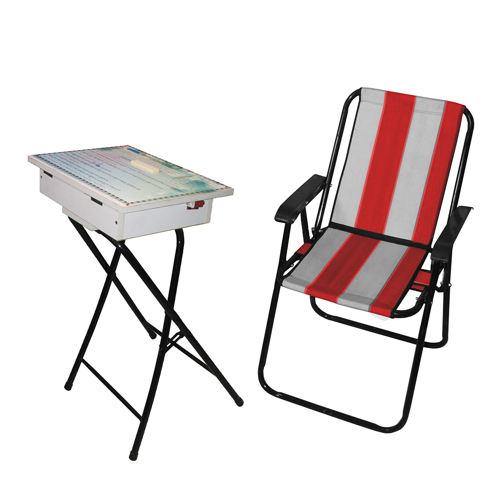 میز و صندلی نماز تاشو مبله راحتی طرح نماز غفیله - Image 2