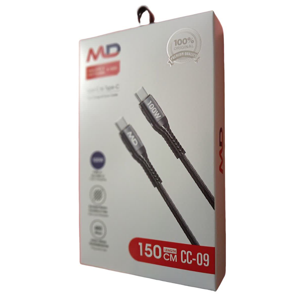کابل شارژر موبایل ام دی MD مدل MD-CC09 - Image 5